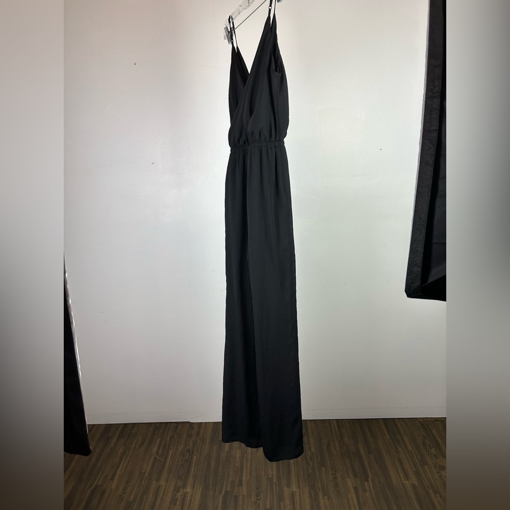 Express Black Sleeveless Pantsuit Romper